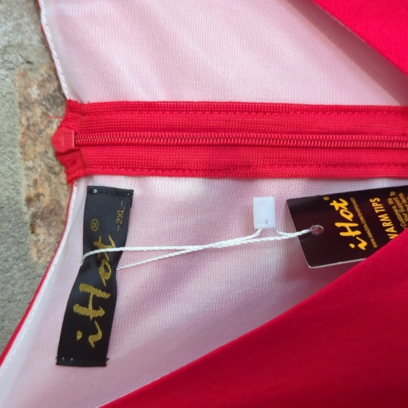 IHOT Red Swing Dress Retro Style - Picture 7 of 13